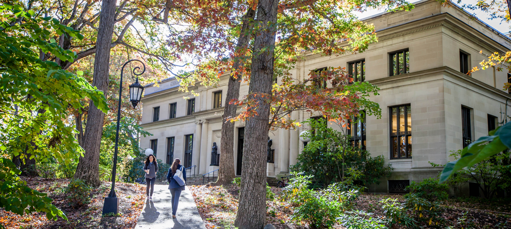 Campus in an early fall